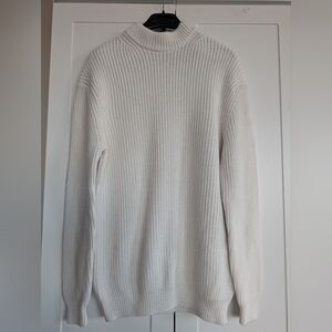 Zara Men's Sweater - White - Medium